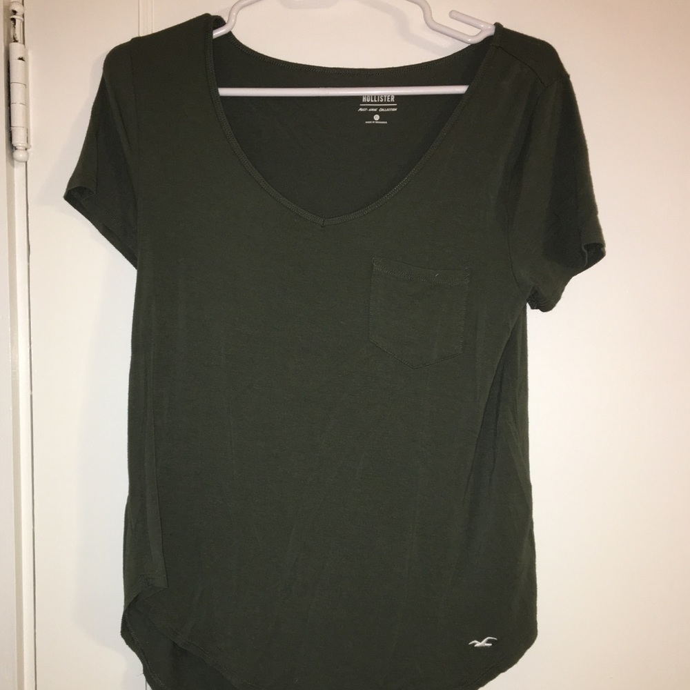 Hollister pocket tee shirt